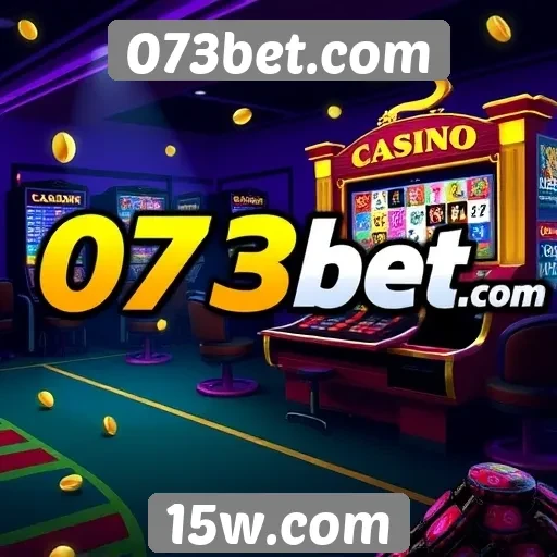 Oferta de jogos de cassino no 073bet.com