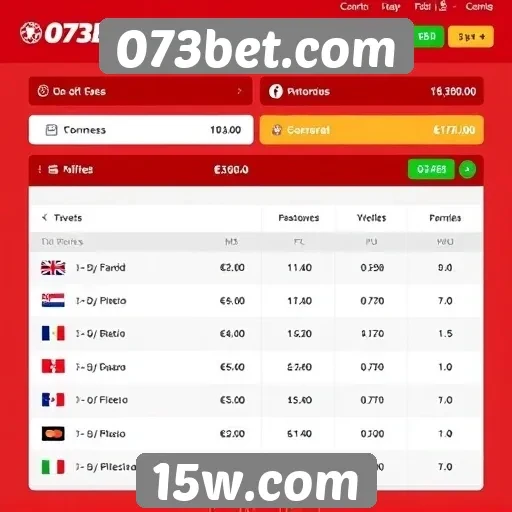 Opções de pagamento disponíveis em 073bet